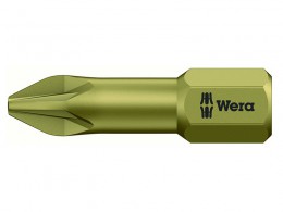 Wera Phillips PH1 1 851 Torsion  Extra Hard Screwdriver Bits 25 mm Pack 10 £11.49